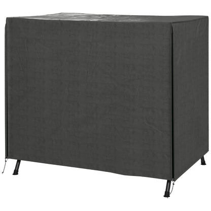 Outsunny hoes voor tuinschommel, beschermhoes voor Hollywood schommel, waterdichte hoes, 177 x 114 x 152 cm, grijs
